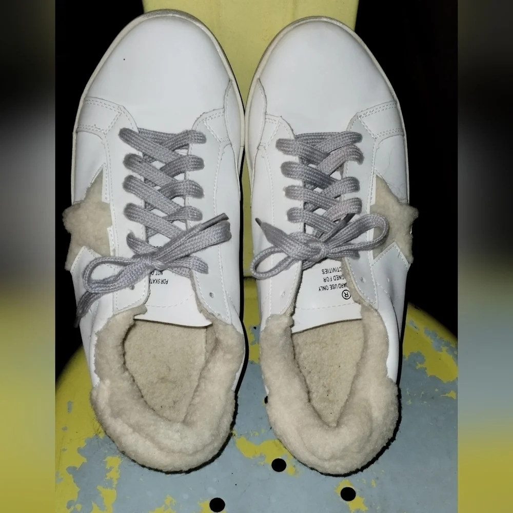 Unbranded Superstar Low Top Sneakers Women's White Shoes 43 Italy US Wom…